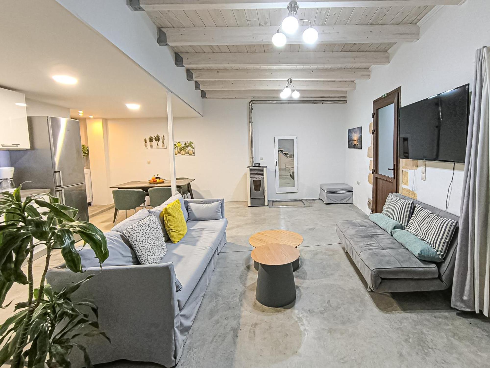 Charming Old Tannery House With Spacious Veranda And Stunning Sea View! Chania  Exterior foto