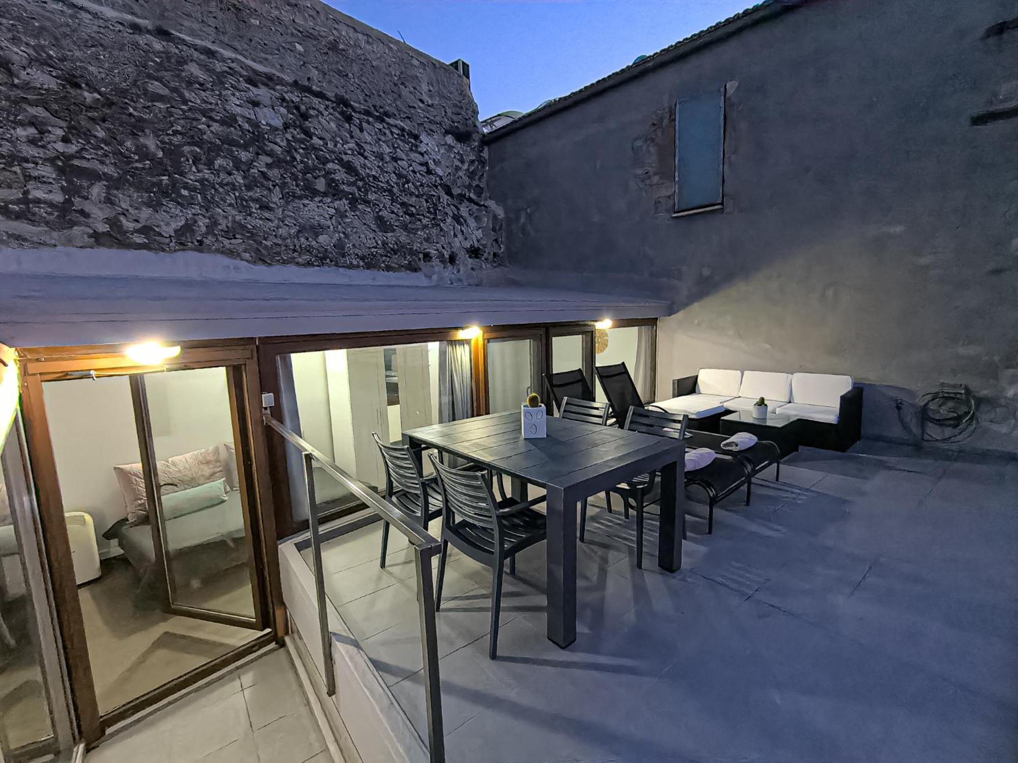 Charming Old Tannery House With Spacious Veranda And Stunning Sea View! Chania  Exterior foto