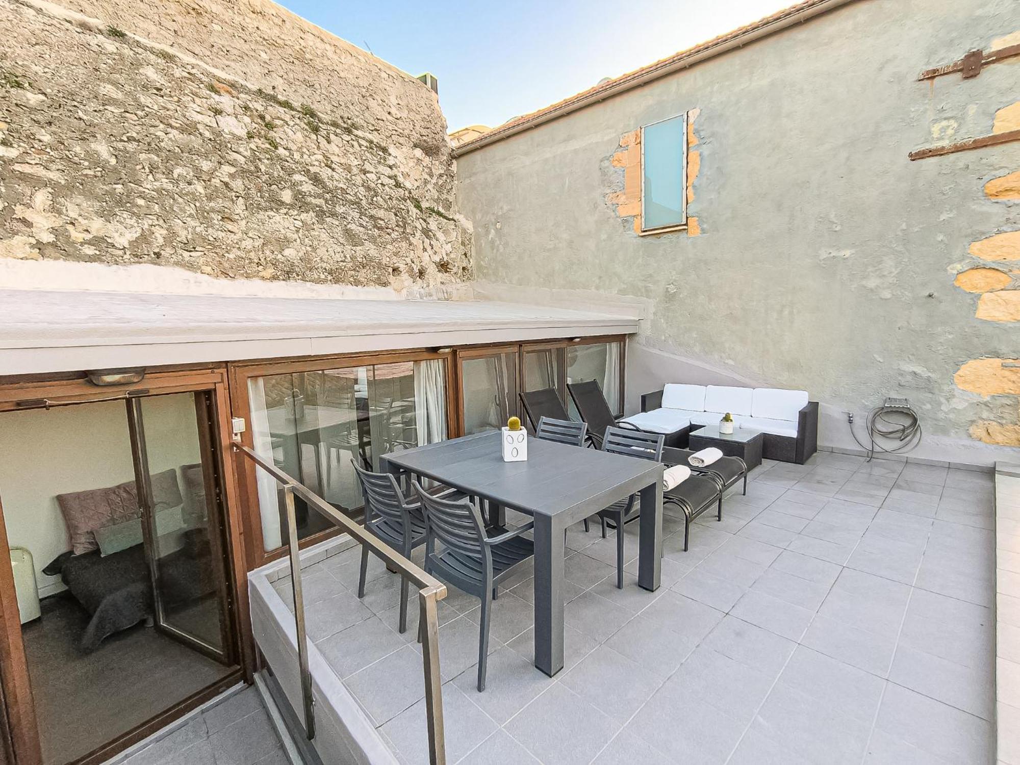 Charming Old Tannery House With Spacious Veranda And Stunning Sea View! Chania  Exterior foto