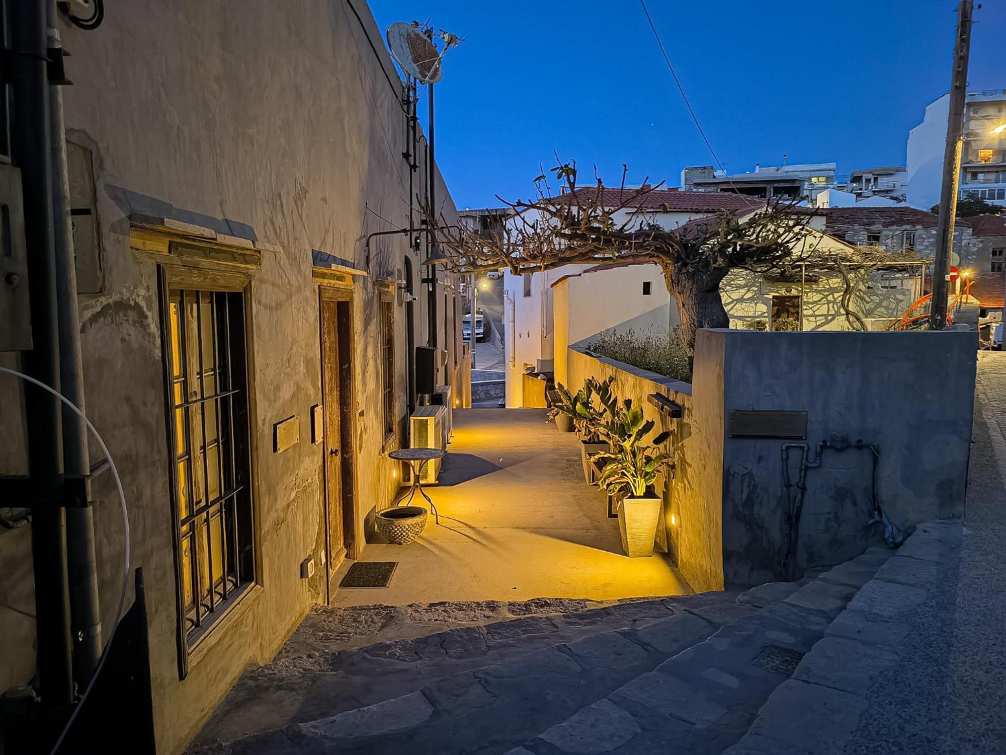 Charming Old Tannery House With Spacious Veranda And Stunning Sea View! Chania  Exterior foto