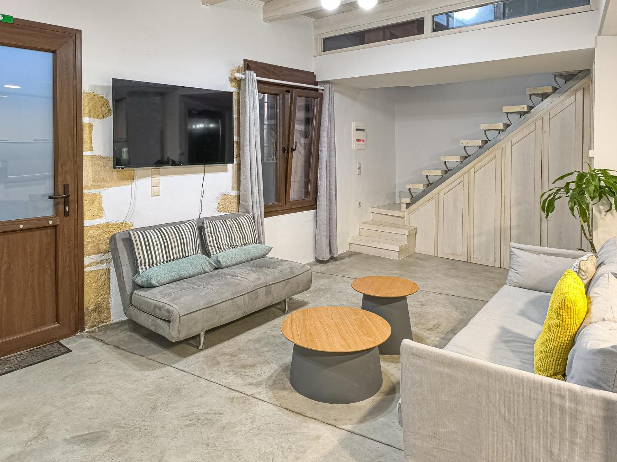 Charming Old Tannery House With Spacious Veranda And Stunning Sea View! Chania  Exterior foto