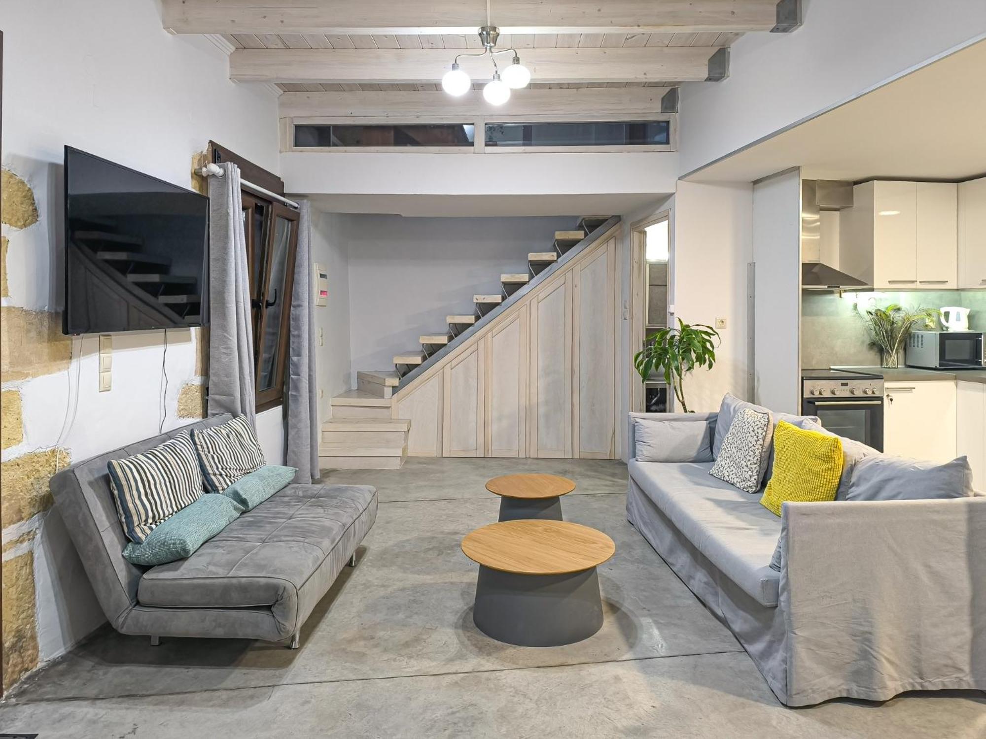 Charming Old Tannery House With Spacious Veranda And Stunning Sea View! Chania  Exterior foto