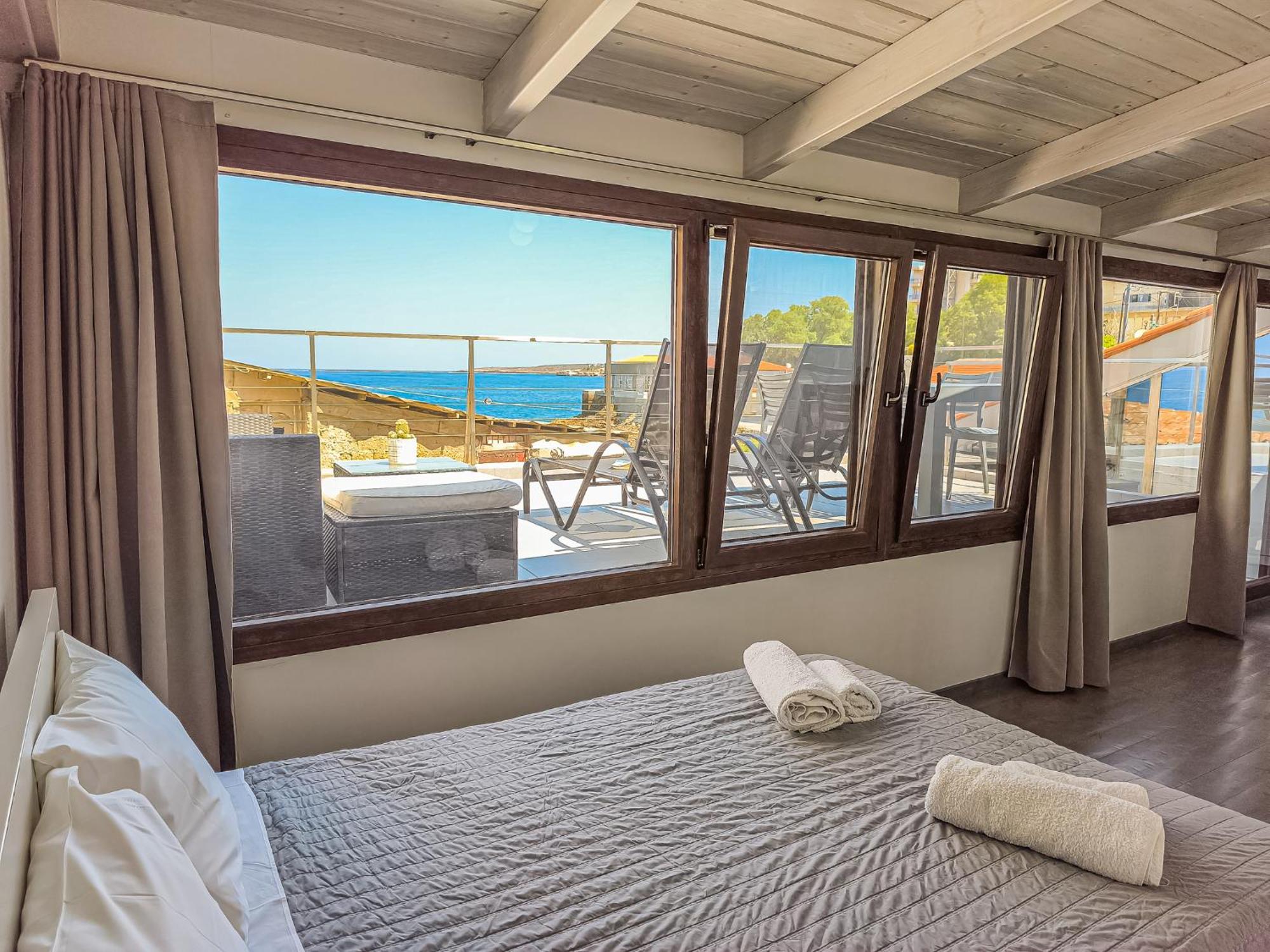 Charming Old Tannery House With Spacious Veranda And Stunning Sea View! Chania  Exterior foto