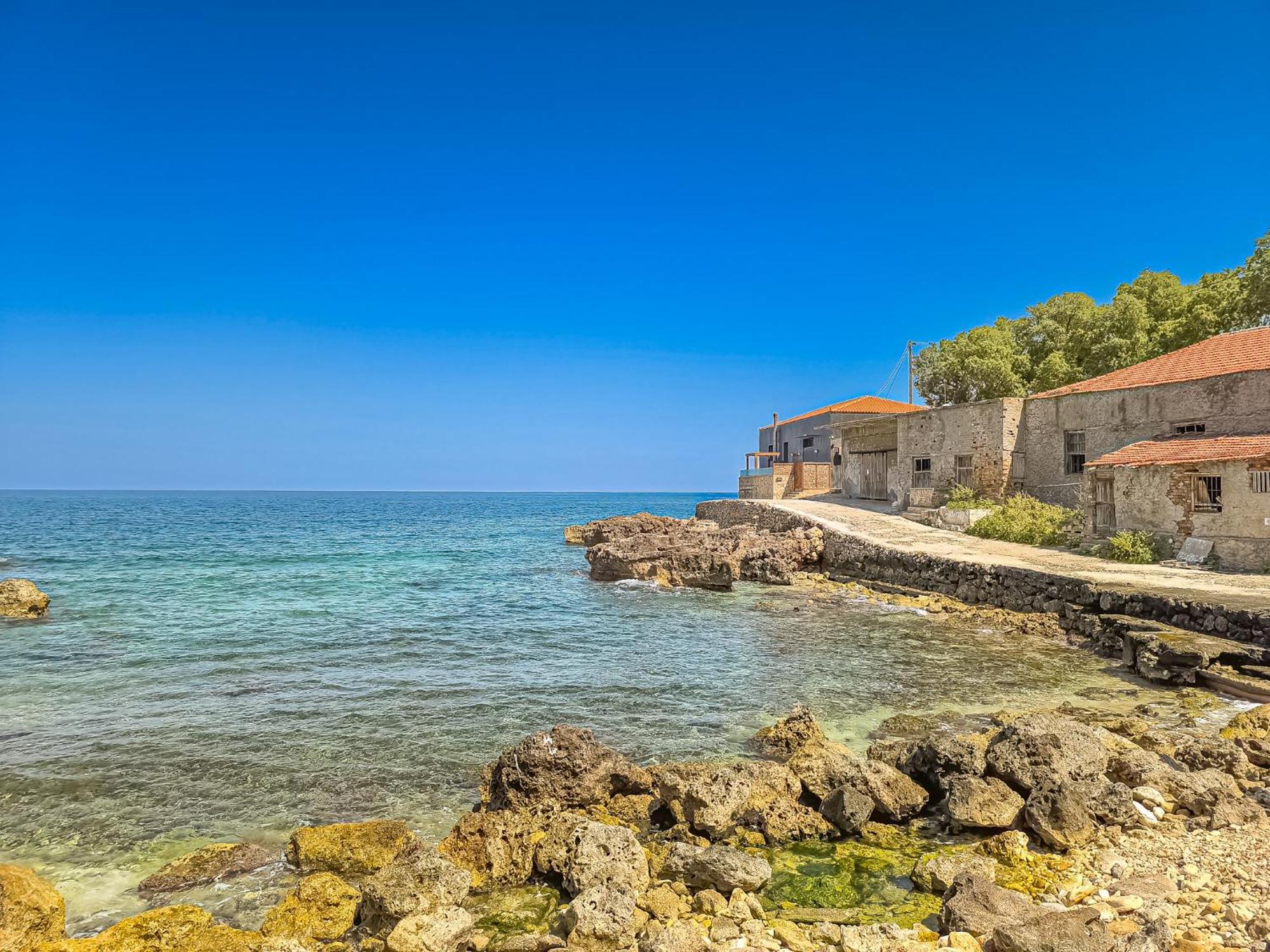 Charming Old Tannery House With Spacious Veranda And Stunning Sea View! Chania  Exterior foto