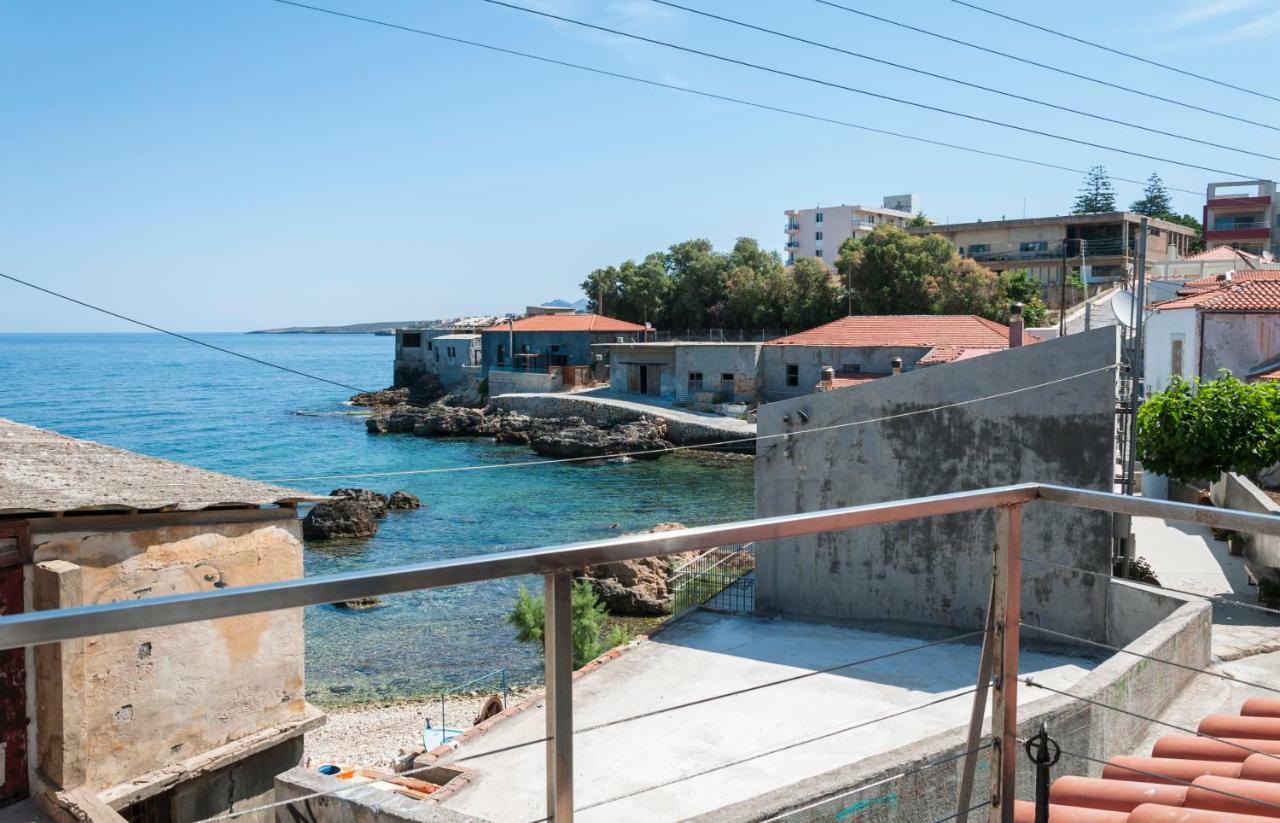 Charming Old Tannery House With Spacious Veranda And Stunning Sea View! Chania  Exterior foto
